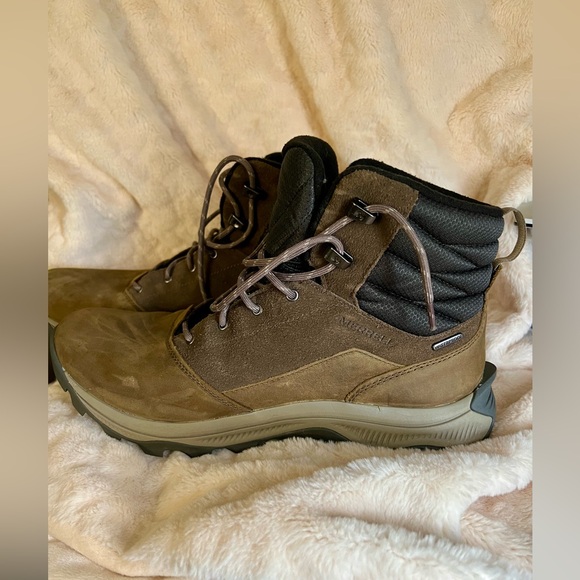 Merrell Men’s IcePack 2 Mid Polar WP Snow Boot - Boulder. Size 13. Never worn. - Picture 3 of 11
